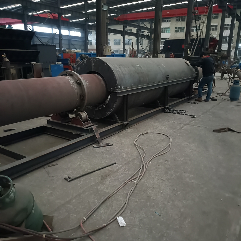 150 - forno orizzontale rotatorio 200kg/H con potere e 2 di AC380V - velocità di rotazione 3rpm