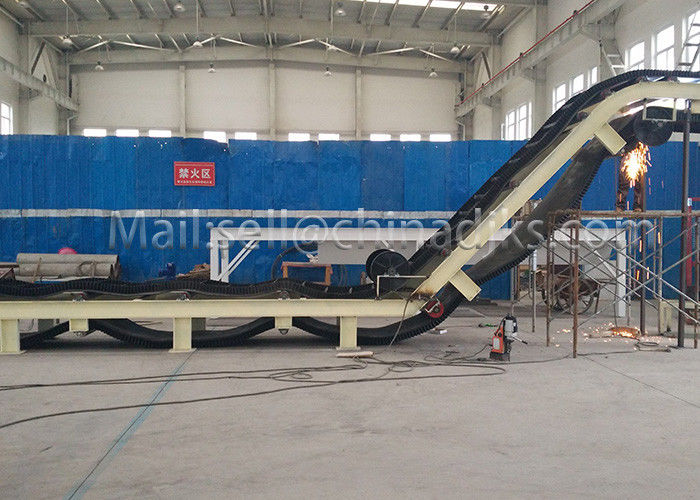 Struttura bianca propensa industriale di colore Q235 del nastro trasportatore dell'OEM