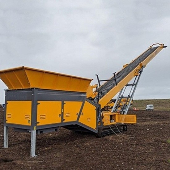 Cingolo 20-1500T/H o trasportatore mobile montato camion per l'impianto di frantumazione di pietra