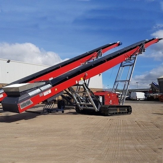 Cingolo 20-1500T/H o trasportatore mobile montato camion per l'impianto di frantumazione di pietra