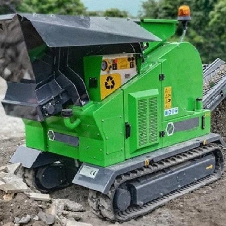 15-50t/H Mini Mobile Jaw Crusher Station per la piccola linea di produzione schiacciante