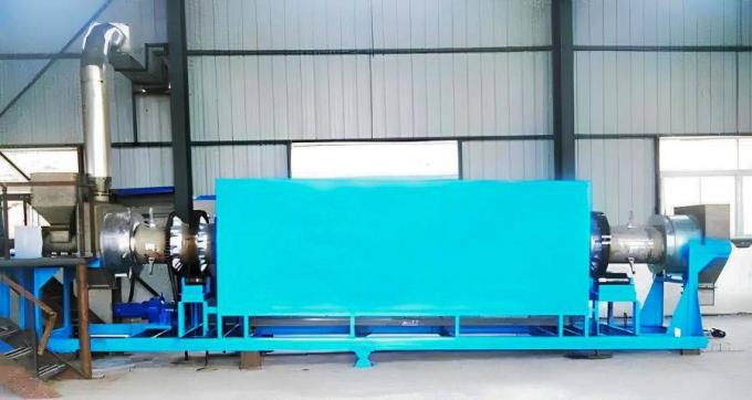 impianto di forno di pirolisi elettrico a riscaldamento continuo 30 kg/h 1
